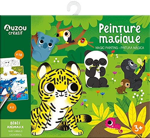 Ma pochette d'artiste - ma peinture magique : bebes animaux