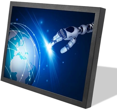 VSDISPLAY 17 inch Industrial Monitor,17 inch 1280x1024 1000nit TFT LCD Screen with VGA DVI Controller Board