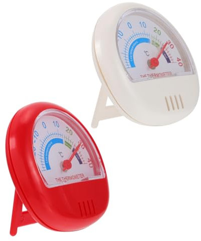 WEKADRIN 2Pièces Thermomètre Congélateur Outil pour Réfrigérateur Cuisine Thermomètre pour Contrôler Température Intérieure
