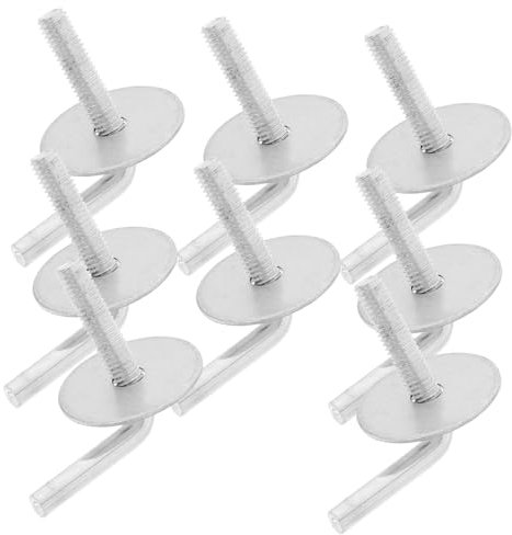 EXQUIMEUBLE 8 Piezas Kit de Tornillos de Soporte para Ventilador Tornillos de Base para Ventilador de Accesorios de Reparación y Montaje Instalación Rápida Duraderos