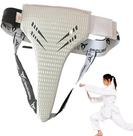 Groin Guard - Adjustable Sparring Protector - Kickboxing And MMA Fighting | Anti-Sweat For Boxing, Muay Thai, Karate Removable Cup, Protector Box For Men, Boys & Teens