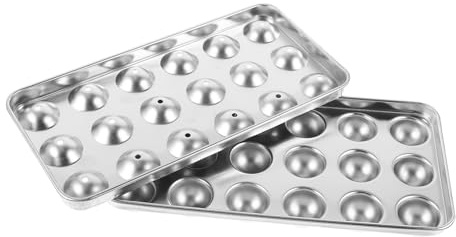 HOLIDYOYO Bac à Glaçons Inox en Acier Inoxydable Moule à Glaçons Créatif de Boule Facile à Utiliser