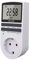 Awootsv Digitale Zeitschaltuhr Steckdose mit LCD-Anzeige 24 Stunden/Woche Indoor Plug in Elektrische Zeitschaltuhr für Licht und Haushaltsgeräte stromzähler für Steckdose zeitschaltuhren (1 Pack)