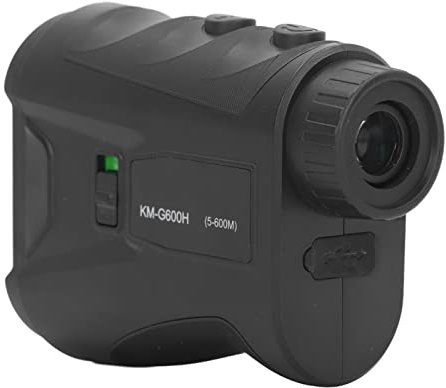 TOPINCN Entfernungsmesser, Vollvergütete Optik Geschwindigkeitsmessmodus Jagd-Entfernungsmesser mit Neigungsschalter Zum Wandern (Schwarz)