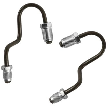 VOANZO 1 Pair Rear Brake Pipe Automobile Brake Hose Line Pipe Brake Line Pipe Brake Caliper 1k0611763e 1k0611763f 1k0611764l 1k0611764m For Mk5 Mk6 A3 Tt