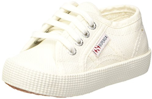 Superga Unisex-Kinder 2750 Kids EASYLITE Sneaker, Weiß (White)