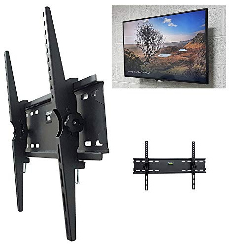 TAHA ® TV Wall Bracket Mount Tilt 32-70 Inch LED OLED TVs MAX VESA 600x400mm..