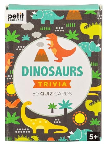 Petit Collage Dinosaur Trivia Cards