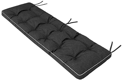 Bankkudde ETNA bänkkudde kudde kudde kudde bänk kudde utomhus/inomhus – bänkkudde flätat mönster dyna för bänkar i hus och trädgård sunnypillow sittdyna