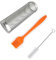 Tubo Affumicatore,6 Pollici Tubo Affumicatore Affumicatore Barbecue Acciaio Inox, Rotondo Affumicatore Tubo In Pellet, per Griglia, Barbecue a Gas e Barbecue a Carbonella