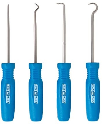 Channellock Hook and Pick Set HP-4H - Precision Hook Pick Tool Set, 4 Piece - Pack of 1