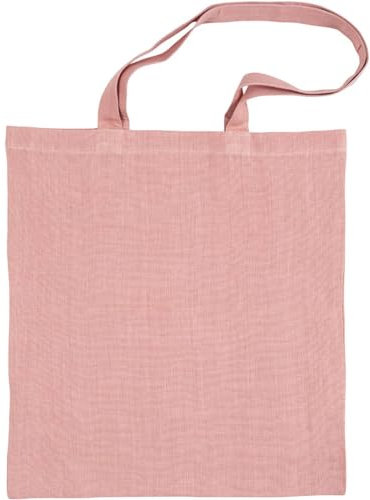 Tote Bag à décorer - Rose - 38 x 42 cm