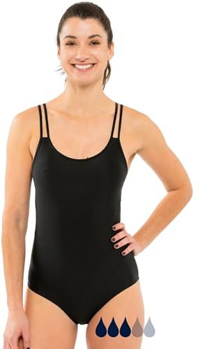 SORIO® Maillot de Bain Menstruel 1 pièce - Femme et Adolescente - Bretelles Ajustables - Maillot de Bain spécial règle - Absorbant Confortable et Discret - Flux léger à modéré - Stella