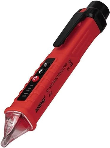 Testeur de tension AC multifonction sans contact avec lampe LED / 12 V ~ 1000 V