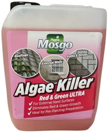 Mosgo Red & Green Algae & Moss Killer 5 Litre