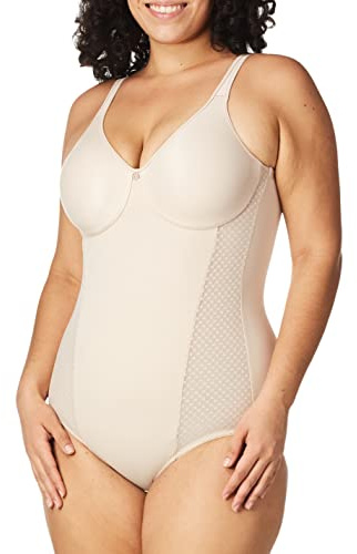 Bali womens Shaper With Cool Comfort Df1009 shapewear bodysuits, Soft Taupe, 42D US