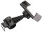 ANCLLO Black Golf Swing Record Phone Holder to Record Golf Swing Putting Short Game,360° Rotation Universal Adjustable Smartphone Holder for Golf Buggy Trolley Cart