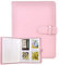 MUZIRI KINOKOO 128 Pockets Photo Album for 3-inch Film Fuji Instax Mini EVO/Mini 12/11/9/8/7+/25/90 Camera Photo Digital Photography Photo Book Pink
