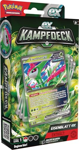 Pokémon - Juego de Cartas coleccionables: baraja de Batalla de Hierro-ex (baraja inmediatamente jugable con 60 Cartas)