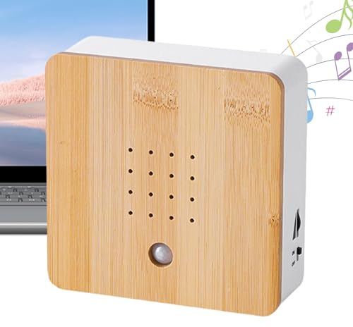 Vogel Chirping Sound Box, Vogel singende Lautsprecher - Vogelklang Deckungsbox - Smart Animal Noise Machine, Wohnzimmerdekor, weißer Geräuschgenerator mit Naturklängen