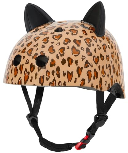MHJY Casco Bicicleta Niño 8-14 Años,Casco Bici Niña Ajustable con Orejas de Gato DIY para Skateboard,Patinete,Ciclismo,Patinaje,Protección Multicapa,Ligero y Transpirable