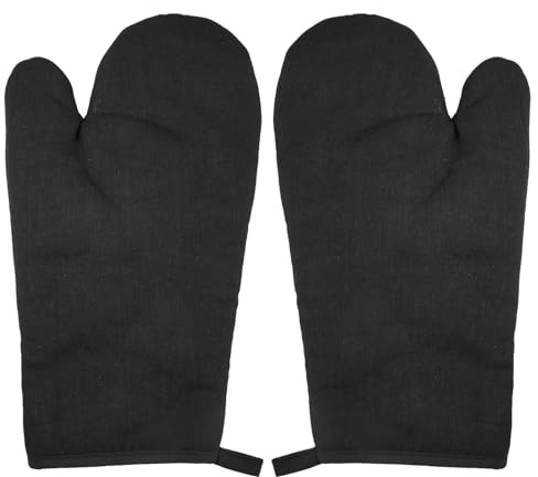2 Pièces Gants de Four,Gants de Cuisine Résistants à La Chaleur | Gant Four Anti Chaleur,Maniques Cuisine,Lavable Gant Cuisine Four,Jusqu'à 280°C,en Coton Doux,pour Cuisiner,Barbecue,Cuisson