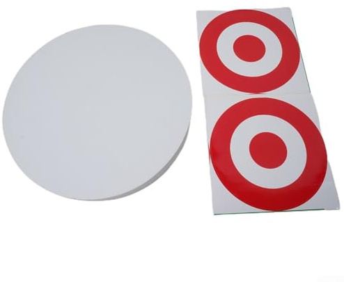 Objetivo de flecha de espuma para práctica de arco hecho de material EVA ligero y diseñado para entrenamiento (blanco)