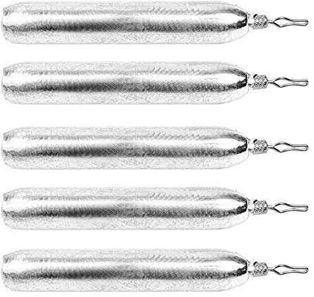 Dropshot Blei Stabblei Drop Shot Sinker 5 Stück 4 Gramm