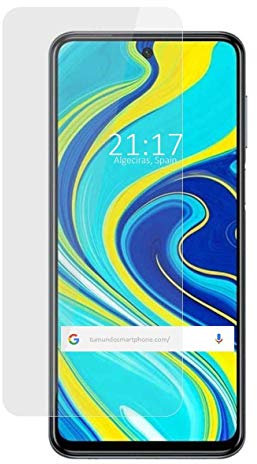 Tumundosmartphone Protector Cristal Templado para Xiaomi Redmi Note 9S Vidrio