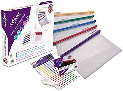 Snopake HangGlider Hängemappe mit Reitern, Polypropylen, transparent, 25 Stück, Ref: 15858