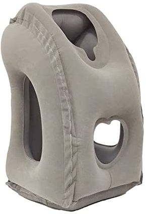 YOUXIU Aufblasbare Nackenkissen Flugzeug Reise, Inflatable Travel Pillow, Tragbare Reisekissen, Nackenstützkissen Bequem Unterstützt Kopf und Kinn, Kissen für Züge, Autos, Büro, Haus, Camping