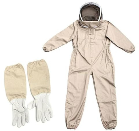 Tuta Protezione Per Apicoltura - Tuta Da Apicoltore Completa Professionale Per Apicoltori Uomo E Donna | Abbigliamento Apicoltura Con Guanti & Vela Protezione