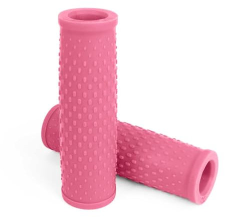 OcioDual Poignée Trottinette Électrique, 2X Poignées de Guidon de Scooter Électrique, Poignées Compatibles avec Xiaomi 1S, M365, Essential, Pro, Pro 2, Accessoires Trottinette Électrique, Rose