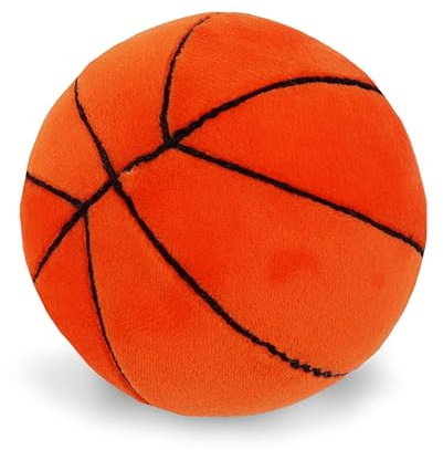 Lullaberry My First Basket, sonaglio sensoriale in peluche, 8 cm, morbido giocattolo sportivo per neonati e ragazze