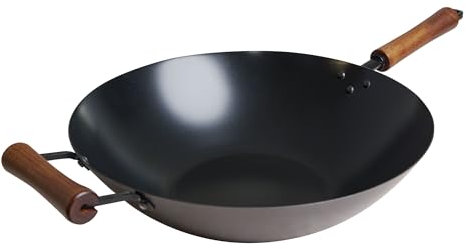 Joyce Chen Classic Series 14-Inch Ceramic Nonstick Carbon Steel Wok