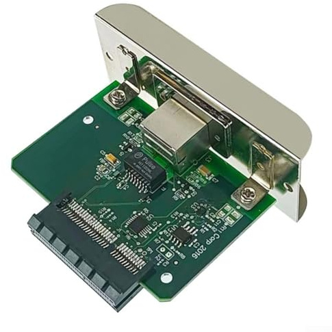 ZWEquipint Internt trådbundet nätverkskort för Zebra ZT200 ZT210 ZT230 utskriftsserver P1038204-01, Ethernet-skrivarserverkort kompatibelt med ZT610