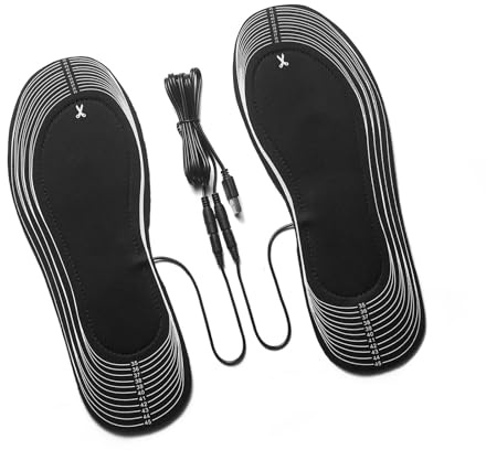 Fast Heating Shoe Insoles with USB Powered Ensuring Quick Warmth for Cold Weather Outdoor Activty Heated Insole Pad Electric Heated Insoles