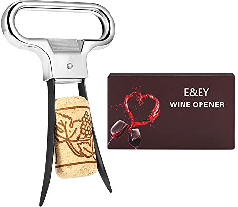 Ah-So Wine Opener Corkscrew Wine Bottle Opener Two-Prong Cork Puller