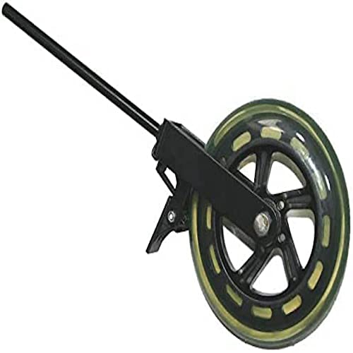 Glasser Kontrabassrad, für Transport, 10 mm Schaft