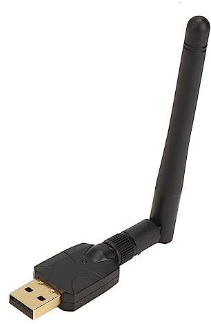 Bärbar Bluetooth 5.1-adapter med Lång Räckvidd, Trådlös USB-mottagare med Stereoavstånd Ljuddongel för 7 8 8.1 10 Dator med Antenn Mus Tangentbord Högtalare Hörlurar