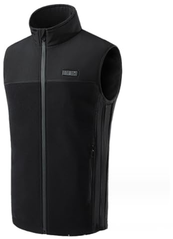 JPXJGT Gilet Chauffant pour Hommes Gilet Chauffante Avec 13 Zones S-9XL