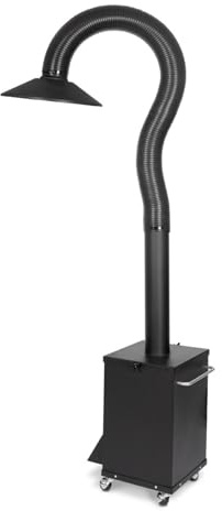 Extract-All Salon Pure Air Fume Extraction System - Chemical Smell & Smoke Air Purifier with 3 Stage Filter for Salon and Workshops (SPA-H, Black)