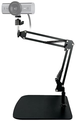 AYIZON Soporte de mesa para cámara web, soporte de brazo para cámaras web Logitech MX Brio 4K, Brio 4K, Brio 500