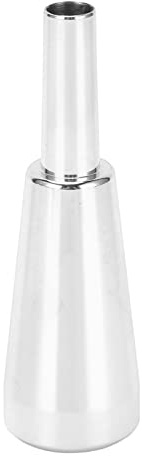 RiToEasysports Embout de Trompette en Métal Durable 3C, Couleur Vive, Plus épais et Plus Lourd pour Trompettes Standard (SILVER)