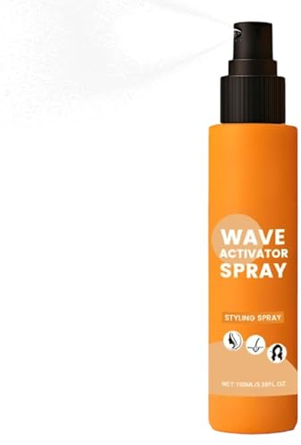 Spray Activador de Ondas,Spray Fijador para Rizos 100ml - Nutritiva y Alisadora para Mujeres Ocupadas Viajes Rutina Diaria Estilistas en Casa