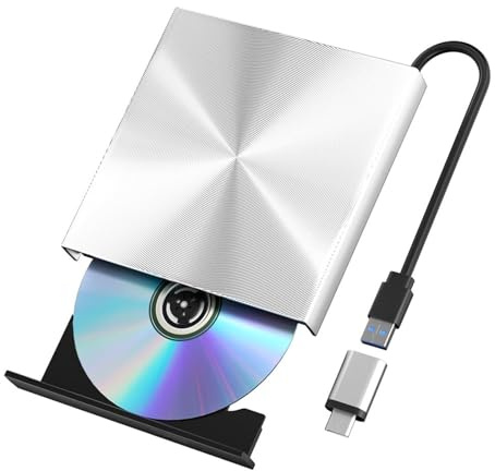 Extern Blu-ray-enhet USB 3.0 Typ-C Blu-ray DVD-spelare Läsare Extern CD-spelare For PC Bärbar Dator Stationär