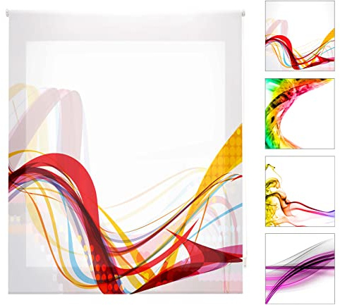 Blindecor Estor digital genomskinlig rullning, Olika modeller,W-V-28517,150X180 cm