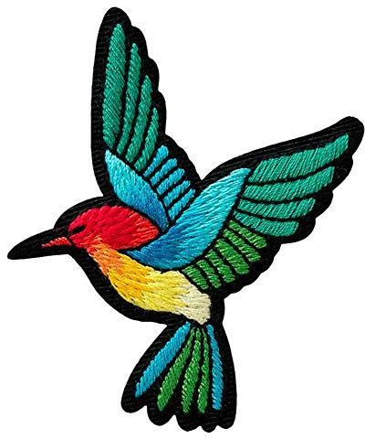 Mono Quick KOLIBRI - Aufnäher Aufbügler Applikation Iron-On Patch