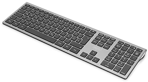DIGITUS Ultra-Slim Tastatur Wireless 2,4 GHz