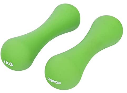 2 x 2 kg Neoprenhantel Hantel Neopren Kurzhantel Aerobic